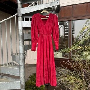 LAST CHANCE❗️Sea New York | Red Long Sleeve Dress size 2